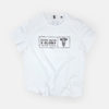TOMAHAWK DRYAGING Herren T-Shirt, 100% Baumwolle, Weiß, Schwarzer Aufdruck: Cuts, Guts & Glory, Vorderseite